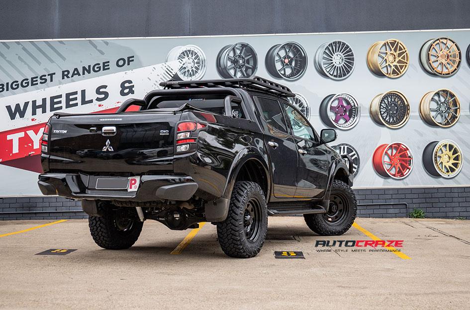 MITSUBISHI TRITON TERRA SATIN BLACK